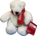 Plush Coca-Cola Polar Bear 6"