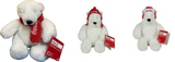 Plush Coca-Cola Polar Bear 6"