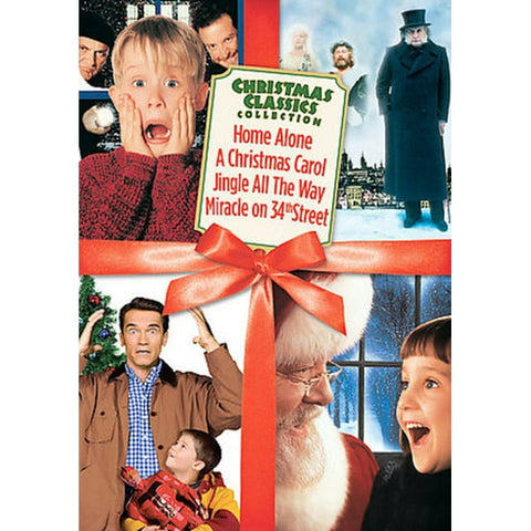Christmas Classics Collection / Home Alone - A Christmas Carol - Jingle All The Way - Miracle on 34th Street[DVD]
