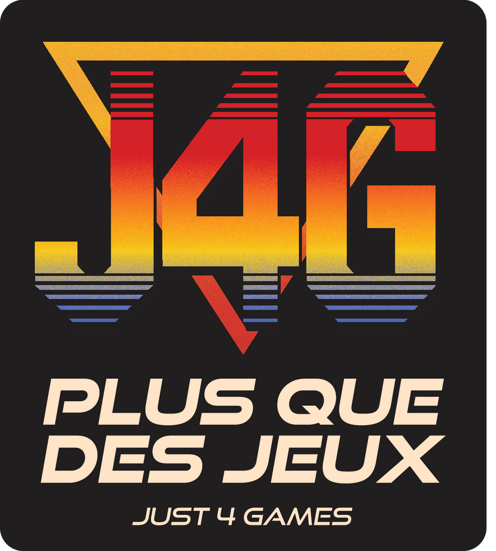 Just4Games bilingual main logo