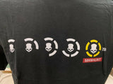 Tom Clancy's The Division Dark Zone  Manhunt T-Shirt Black
