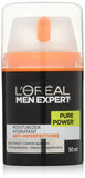L'OREAL MEN PURE POWER MOISTURIZER DAILY CONTROL 50ML bundle X 30