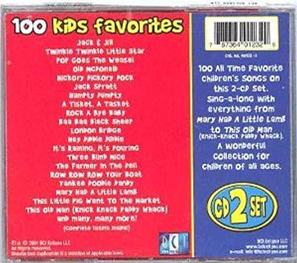 100 Kids Favorites [Audio CD] Various Artists