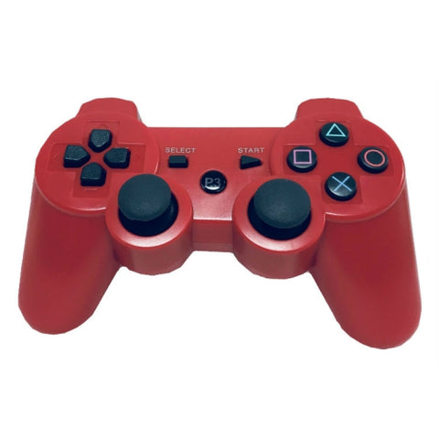 PS3 WIRELESS BLUETOOTH CONTROLLER RED (GENERIC)