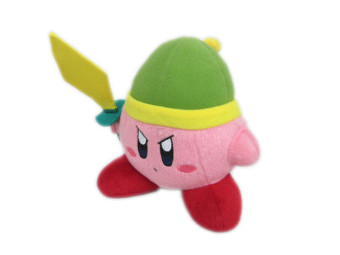 Little Buddy Kirby's Adventure 6" Link/ Sword Plush