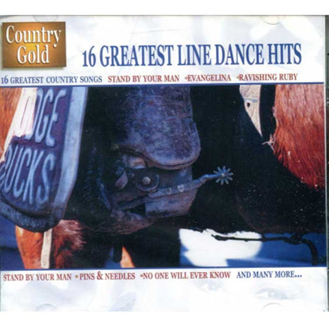 16 Greatest Line Dance Hits [Audio CD] VARIOUS ARTISTS