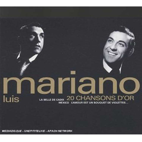 20 Chansons D'Or [Audio CD] MARIANO,LUIS