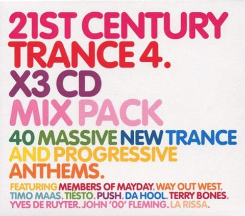 21st Century Trance 4 [Audio CD] Members of Mayday; Timo Maas; John Truelove; Yves Deruyter; Way Out West; Steve Gibbs; Pepper Sweeney; Electric Tease; Rocco & Heist and Jan Johnston