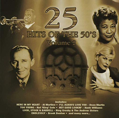 25 Hits of the 50's // Various Artists / Vol:2 [Audio CD] Various Artists