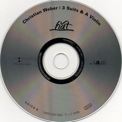 3 Suits & A Violin [Audio CD] Christian Weber; Hans Koch; Michael Moser; Martin Siewwert and Christian Wolfarth