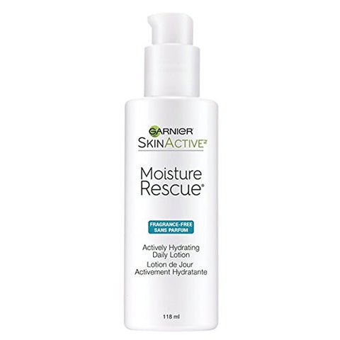 Garnier SkinActive Moisture Rescue Face Moisturizer, Fragrance Free, 118 ml.