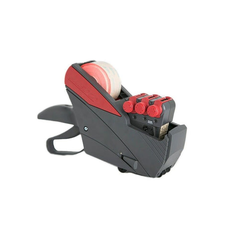 Meto Proline XL 3329 3-Line Pricing Gun Grey with Red Flairs