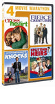 4 Movie Marathon (Cross My Heart / Fierce Creatures / Opportunity Knocks / Splitting Heirs) [DVD]