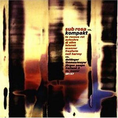 Sub Rosa Vs Kompakt [Audio CD] Various Artists