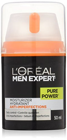 L'Oreal Paris Men Expert Pure Power Moisturizer, 50-Milliliter