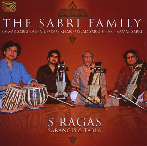 5 Ragas Sarangis And Tabla [Audio CD] Sabri Family