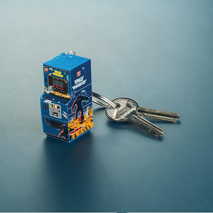 KEYCHAIN SPACE INVADERS ARCADE MACHINE
