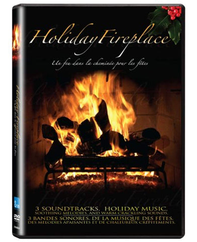 Holiday Fireplace / Un feu dans la cheminée pour les fêtes (Bilingual) [DVD]