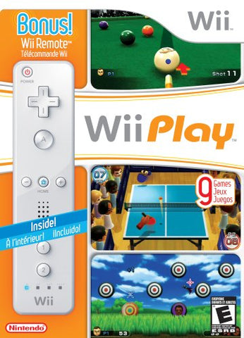 Wii Play With Remote And Game T797