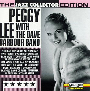 Jazz Collector Edition [Audio CD] Lee, Peggy and Barbour, Dave