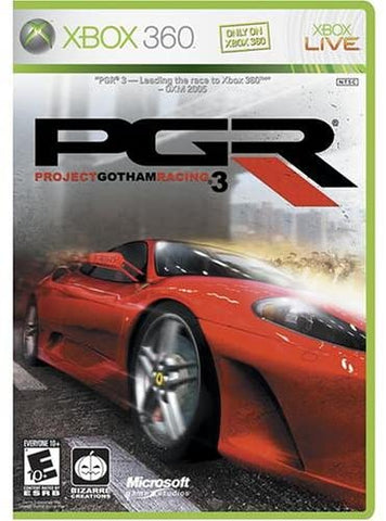 Xbox 360 Project Gotham Racing 3 Video Game T894