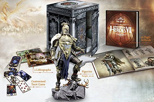 Might & Magic Heroes VII Ivan Figure + Artbook, Lithographs and Tarot Card Game