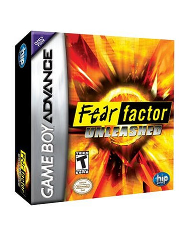 Nintendo Gameboy Advanced Fear Factor Unleashed Video Game T796