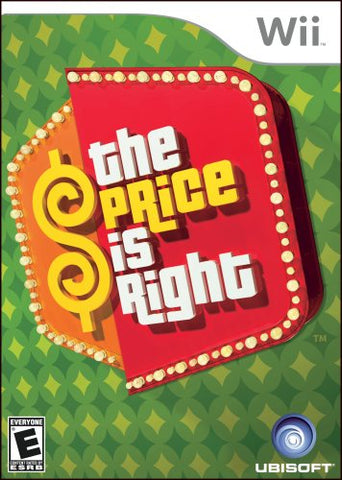 Wii The Price is Right Video Game Nintendo T797