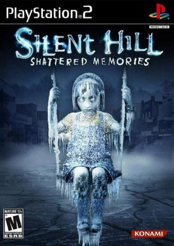 PS2 Silent Hill Shattered Memories Video Game Black Label T783