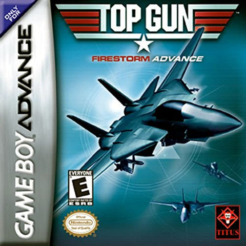 Gameboy Advanced Top Gun Firestorm Advance Video Game T783