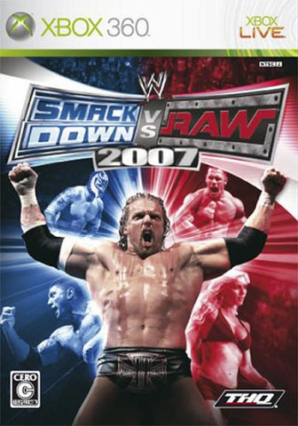 Xbox 360 WWE Smackdown Vs Raw 2007 Video Game T894