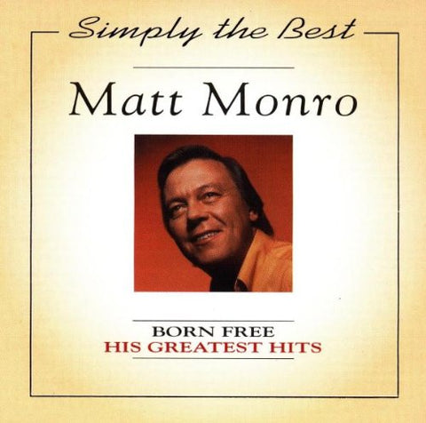 Born Free: His Greatest Hits [Audio CD] MONRO,MATT