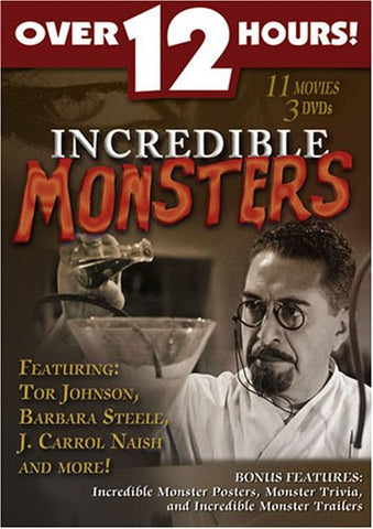 Incredible Monsters 11 Movie Pack [Import] [DVD]