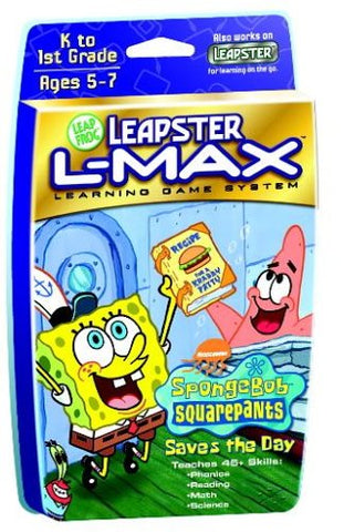 Leapster L-MAX SW Game: Sponge Bob(Lic.)