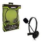 HEADSET 360 W/MICROPHONE - BLACK (TOMEE)
