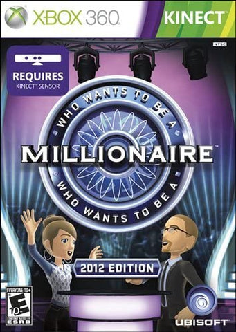 Xbox 360 Who Wants To Be A Millionaire 2012 Edition GO-67 GO-69