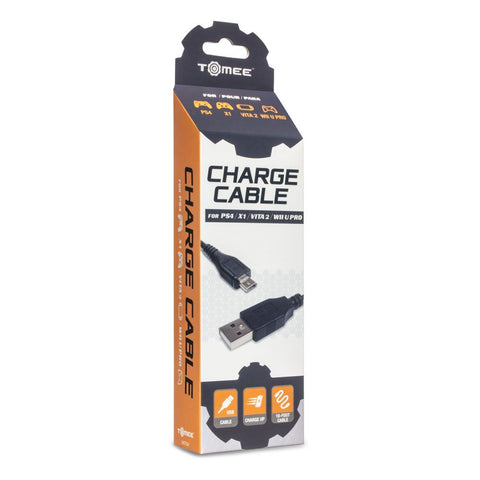 USB CHARGE CABLE 10FT (PS4, X1,VITA) (TOMEE)