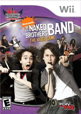 Wii The Naked Brothers Band Video Game T796