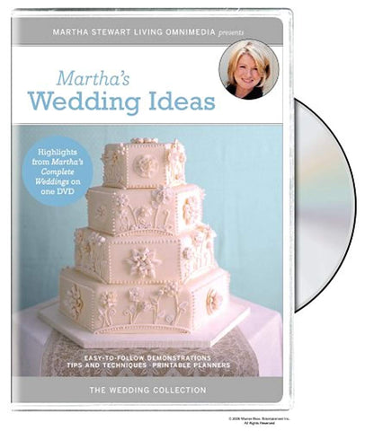 Martha Stewart: Martha's Wedding Ideas [Import] [DVD]