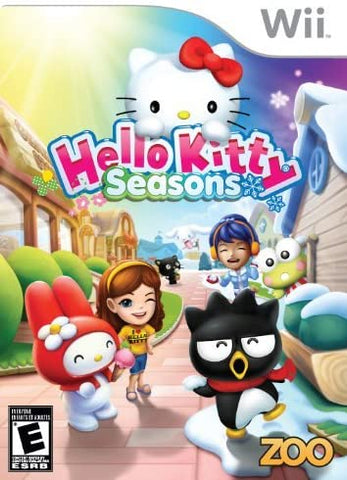 Wii Hello Kitty Seasons Nintendo Video Game T797