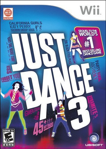 Wii Just Dance 3 Video Game T784