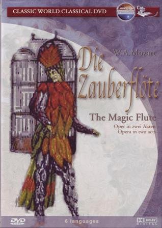 Mozart - Die Zauberflöte, Mihailov, Kurz, Beer, Miklosi, Holecek, Ofenböck, Stagione, Bundesländer, Honved, Lessky [DVD]