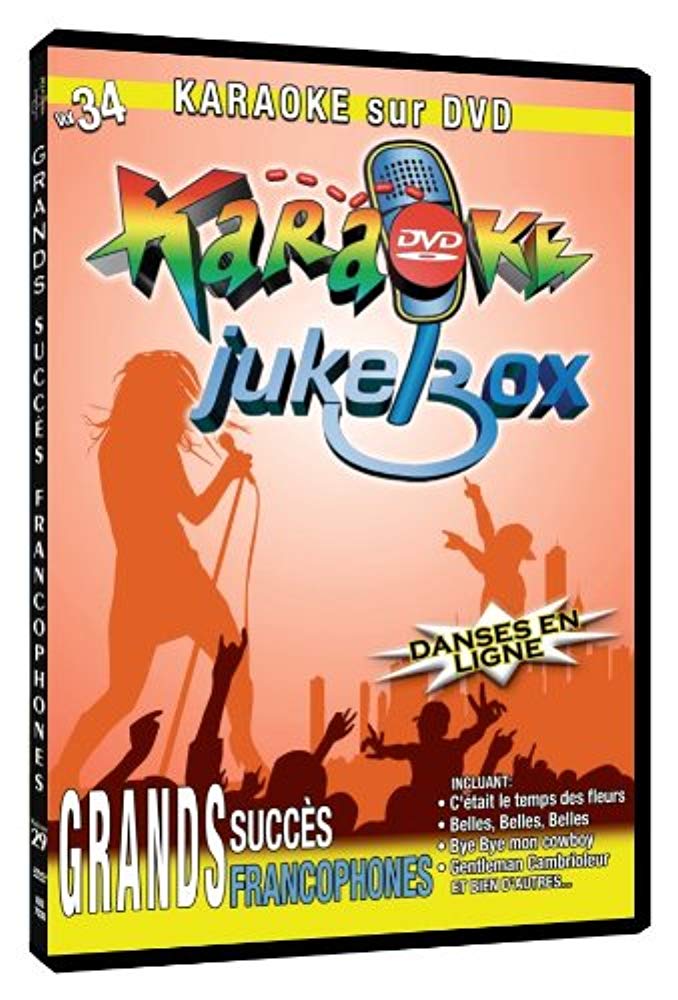 Karaoke Jukebox Vol. 34 - Grands Succes Francophones (Version française) [DVD]