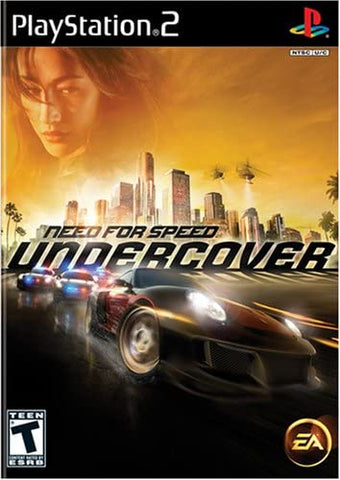 PS2 Need for Speed Undercover Video Game Playstation NFS T797