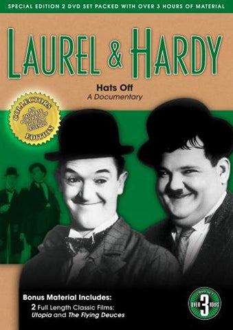 LAUREL & HARDY / HATS OFF: A DOCUMENTARY + BONUS MATERIAL - US