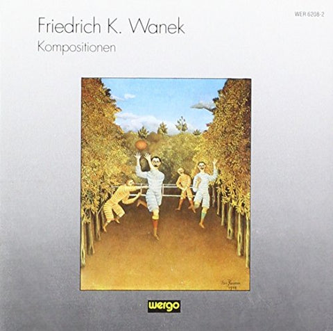 Wanek: Kompositionen / Various [Audio CD] Kiss; Martin; Naidu; Rogner and Sonar Quartett
