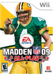 Wii Madden 09 All Play Video Game Nintendo T804