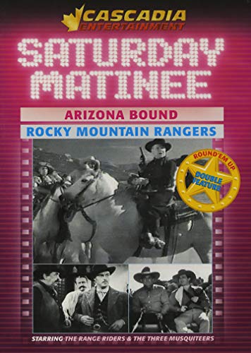 Saturday Matinee Arizona Bound & Rocky Mountain Rangers Double Feature DVD [DVD]