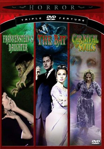 Frankenstein's Daughter/The Bat/Carnival of Souls [DVD]