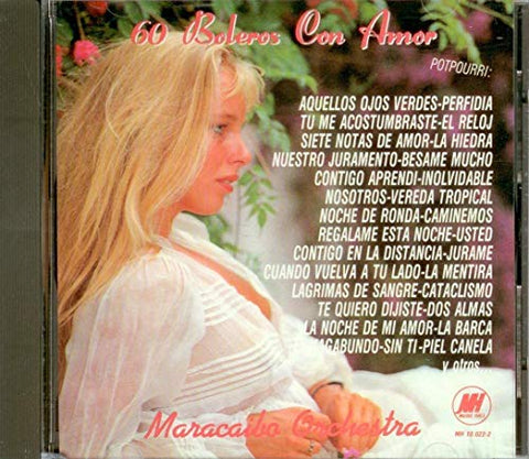 60 Boleros Con Amor [Audio CD] Maracaibo Orchestra